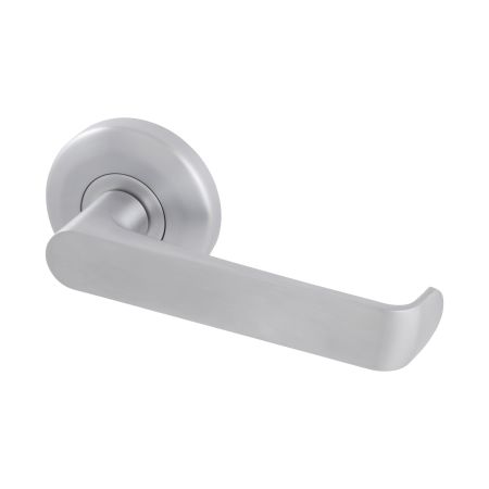 Neue Telo Dummy Trim Lever in Brushed Satin Chrome