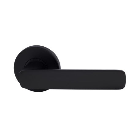 Choice Harper Passage Lever Set in Matte Black