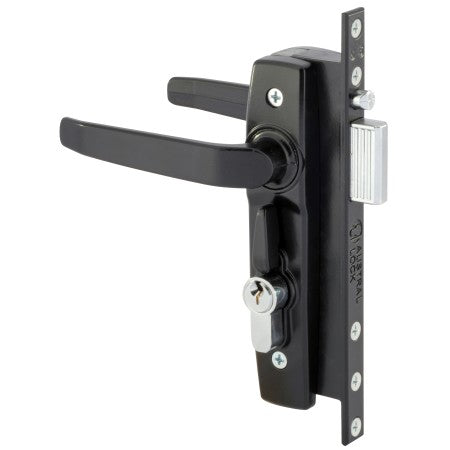 HD7 Hinged Security Door Deadlock in Black