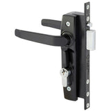 HD7 Hinged Security Door Deadlock in Black