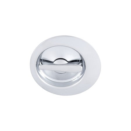 Circular Connecting Sliding Cavity Set in Bright Chrome