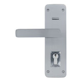 Trilock Cove Harper Double Cylinder Entrance Lever Set in Satin Chrome