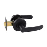 Neue Contour Privacy Lever Set in Matte Black