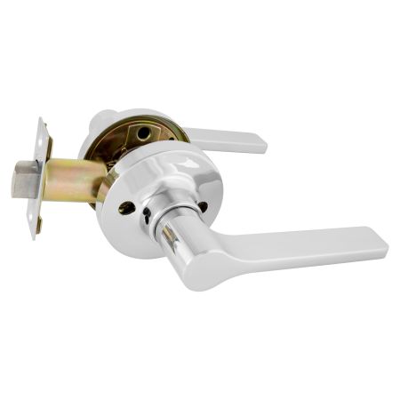 TradePro Adel Passage Lever Set in Bright Chrome