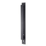 Trilock Omni Back to Back Double Cylinder Pull Handle Entrance Set in Matte Black