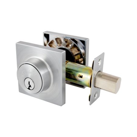 TradePro Dani Double Cylinder Deadbolt in Satin Chrome