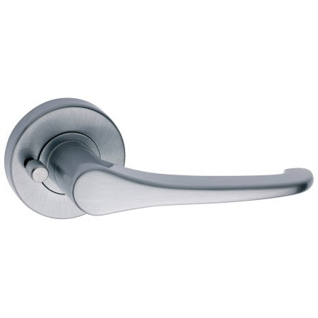 Choice Sofia Privacy Lever Set in Satin Chrome