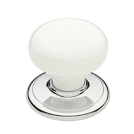 Classic Series White Wardrobe Knob