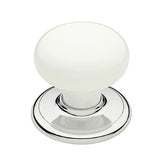 Classic Series White Wardrobe Knob