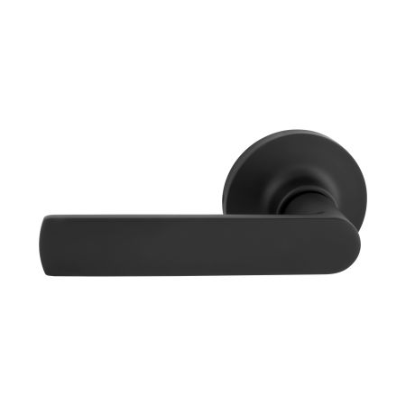 TradePro Round Rose Bela Dummy Trim Lever in Matte Black