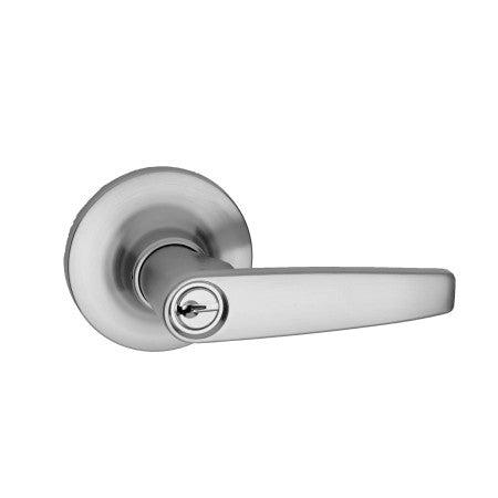 TradePro Tristan Entrance Key-in-Lever Set in Satin Chrome