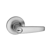 TradePro Tristan Entrance Key-in-Lever Set in Satin Chrome