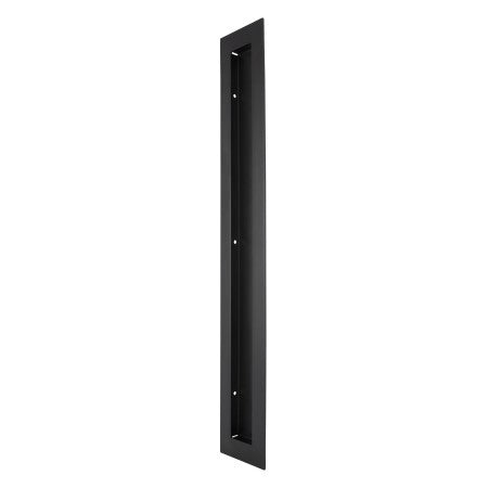 Rectangular Flush Pull 350mm in Matte Black
