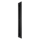 Rectangular Flush Pull 350mm in Matte Black