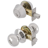 Choice Terrace Knob Combination Set with Double Cylinder Deadbolt
