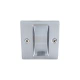 Rectangular Passage Sliding Cavity Set in Satin Chrome