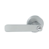 Choice Harper Round Entrance Key Lever set in Satin Chrome