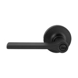 TradePro Adel Privacy Lever Set in Matte Black