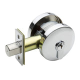 Neue Smooth Round Single Cylinder Deadbolt