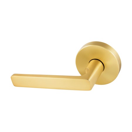 Avant with QuickFix Rivera Dummy Trim Lever in Satin Brass
