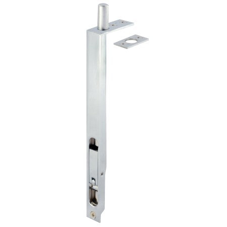 200mm Flush Bolt in Bright Chrome in Bright Chrome