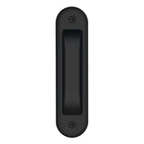 Radius Flush Pull in Matte Black