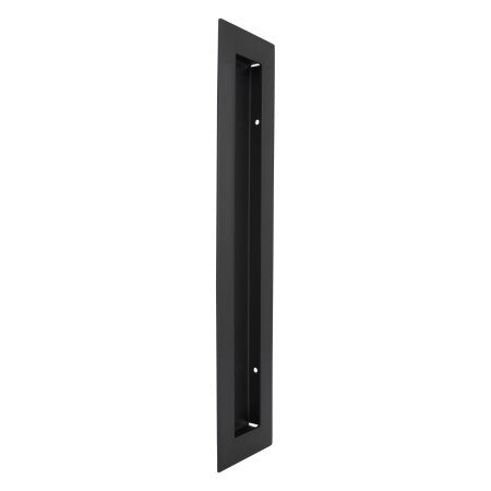 Rectangular Flush Pull 250mm in Matte Black