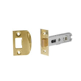 D Strike Rectangular Face Tubular Latch with 60mm Backset