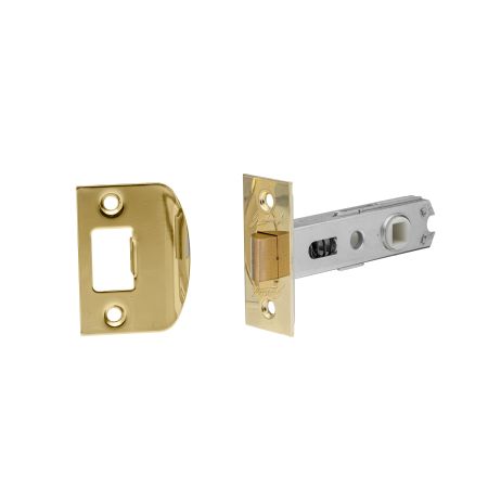 D Strike Rectangular Face Tubular Latch with 60mm Backset