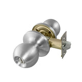 TradePro Colton Entrance Key-in-Knob Set in Stainless Steel