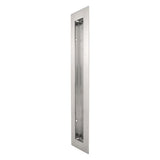 Rectangular Flush Pull 250mm in Stainless Steel