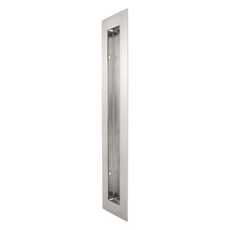 Rectangular Flush Pull 250mm in Stainless Steel