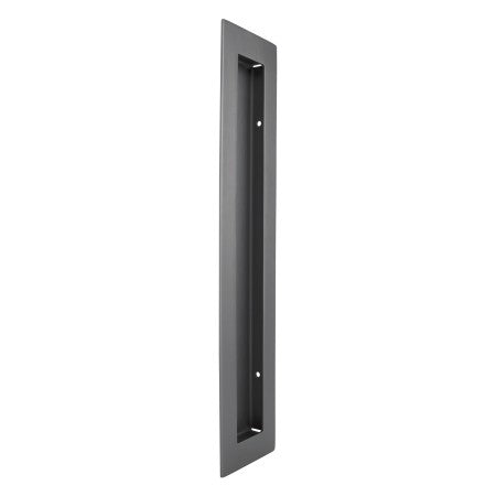 Rectangular Flush Pull 250mm in Satin Graphite