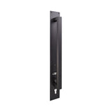 Trilock Omni Accent Keyed Double Cylinder Back to Back  450mm in Matte Black