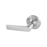 TradePro Round Rose Bela Dummy Trim Lever in Satin Chrome