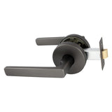Avant with QuickFix Rivera Passage Lever Set in Satin Graphite