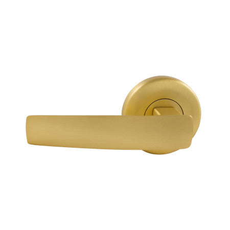 Neue Aurora Passage Lever Set in Satin Brass