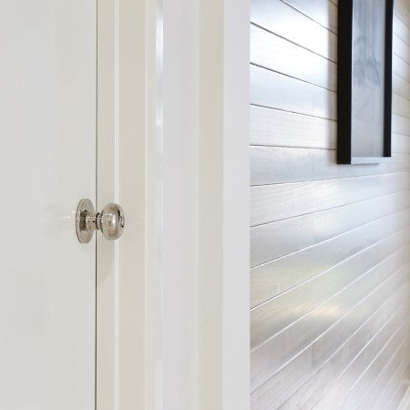 Choice Terrace Privacy Knob Set in Polished Stainless Steel