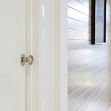 Choice Terrace Entrance Key-in-Knob Set in Polished Stainless Steel
