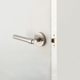 Helsinki Lever - Round Rose (Inbuilt Privacy)