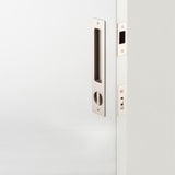 Rectangular Sliding Door Pull Privacy Kit with Privacy Turn