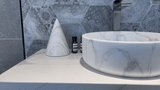 Radius Round 360x360x115 Carrara Basin
