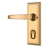Trilock Traditional Double Cylinder Entrance Lever Set