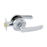 Neue Contour Passage Lever Set in Bright Chrome