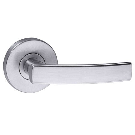 Choice Bailey Passage Lever Set in Satin Chrome