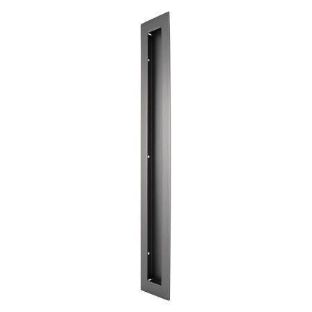 Rectangular Flush Pull 350mm in Satin Graphite