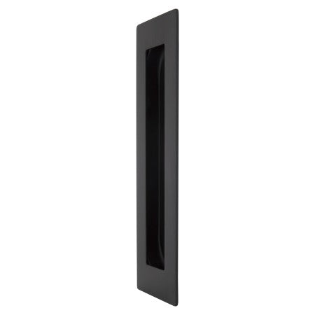 Rectangular Flush Pull 150mm in Matte Black