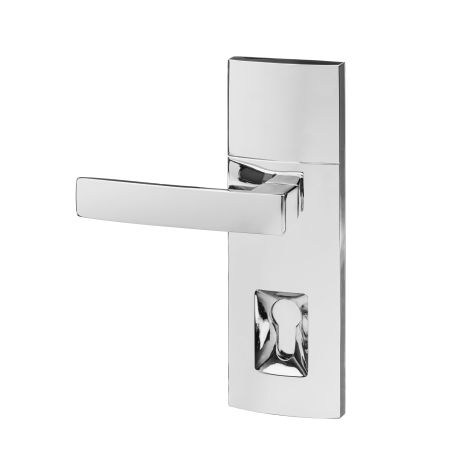 Trilock Contemporary Angular Dummy Trim Entrance Lever Set