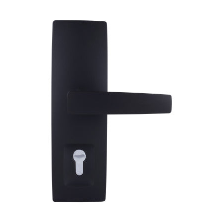 Trilock Urban Aurora Dummy Trim Lever in Matte Black