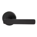Avant with QuickFix Rivera Passage Lever Set in Matte Black